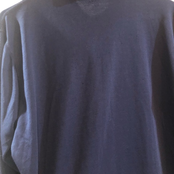 Patagonia Capilene Blue Quarter Zip Sweatshirt - Size Medium - Picture 7 of 8
